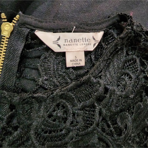 Nanette Lepore black lace‎ dressy tank top size small new!!! - Picture 4 of 6